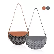 GOYARD HIRONDELLE 半月斜背包-任選色 黑棕