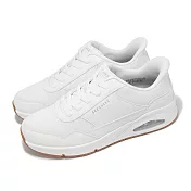 Skechers 休閒鞋 Uno-Banksia Slip-Ins 男鞋 白 膠底 氣墊 運動鞋 健走 183022WHT 25cm WHITE
