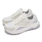Skechers 休閒鞋 Monster Evo-On Point 女鞋 米 紫 復古 厚底 運動鞋 150682WLVB 22cm WHITE/LAVENDER/BLUE