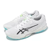 Asics 排球鞋 V-Swift FF 4 男鞋 女鞋 白 黑 輕量 緩衝 室內運動 羽排鞋 亞瑟士 1053A066103 23.5cm WHITE/BLACK