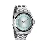 NIXON The Monopoly 雋雅數字時尚腕錶-綠