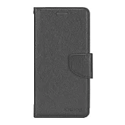 XIEKE SAMSUNG 三星 Galaxy A17 5G 月詩蠶絲紋皮套 -黑色