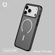 犀牛盾 iPhone 17 Pro Max Clear MagSafe兼容 抗黃化透明防摔磁吸手機殼- 酷墨灰