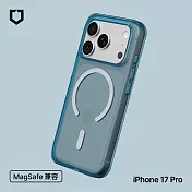 犀牛盾 iPhone 17 Pro Clear MagSafe兼容 抗黃化透明防摔磁吸手機殼- 夜幕藍