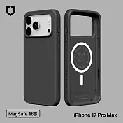 犀牛盾 iPhone 17 Pro Max SolidX MagSafe兼容 強化吸震緩衝防摔磁吸手機殼- 經典黑