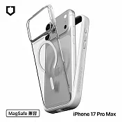 犀牛盾 iPhone 17 Pro Max Mod NX MagSafe兼容 邊框背蓋兩用防摔磁吸手機殼- 白