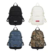 Supreme 25Fw Backpack 黑 / 白 / 牛仔藍 / 落葉 後背包