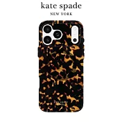 【kate spade】iPhone 17系列 精品磁吸防摔殼 華麗玳瑁 無 iPhone 17