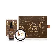 綠果 乳油木果保養禮盒組(黃金乳油木果脂50g+按摩油50ml 2入)