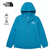 The North Face M ZEPHYR NOVELTY WIND JACKET - AP 男風衣外套-NF0A8BW86HO L 藍色