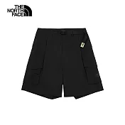 The North Face W CAMP UTILITY SHORT - AP 女休閒短褲-NF0A8C58JK3 4 黑色