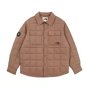 The North Face M YOTS M66 PADDED SHACKET - AP 男防水外套-NF0A8C7S6IH L 棕色