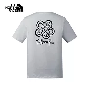 The North Face U REG CARABINER SS TEE GRAPHIC - AP 男女短袖上衣-NF0A8EY9A0M M 灰色