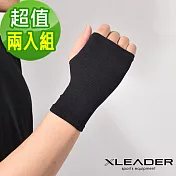 【Leader X】台灣製 防護升級石墨烯護腕(兩只入)