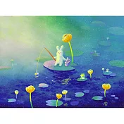 【玲廊滿藝】Nyumori-心中的秘密基地20x27cm