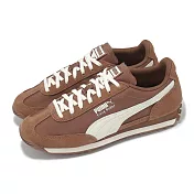 Puma 休閒鞋 Easy Rider Nylon Cool 男鞋 女鞋 棕 米 拼接 復古 麂皮 情侶鞋 40314604 27.5cm BROWN/BEIGE