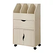 【居家cheaper】森活流線收納移動櫃 KC09WH 書櫃 置物櫃 收納櫃 儲物櫃 邊櫃 木櫃 茶几櫃 櫻桃木紋