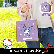 三麗鷗 x Kiiwi O! 聯名款．變裝系列雙面棉麻萬用袋  酷洛米