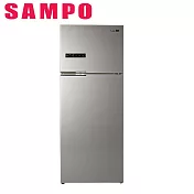 SAMPO聲寶480公升變頻雙門冰箱SR-C48D(Y9)晶鑽金