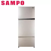 SAMPO聲寶605公升變頻三門冰箱SR-F61DV(Y7)炫麥金