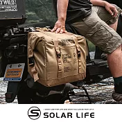 樂活不露 魔術師保冰袋20L.折疊保冷袋 軟式保冷箱 野餐釣魚 露營保冰袋 保溫冰桶 大地沙