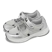 Fila 休閒鞋 Ballet 女鞋 灰 銀 魔鬼氈 運動鞋 斐樂 5C949Z480 23.5cm GREY/SILVER