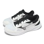 Mizuno 慢跑鞋 Maximizer 27 寬楦 男鞋 女鞋 白 黑 運動鞋 基本款 美津濃 K1GA2500-02 24cm WHITE/BLACK