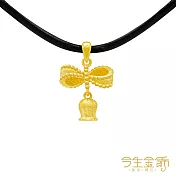 今生金飾 鈴蘭墜 黃金墜飾