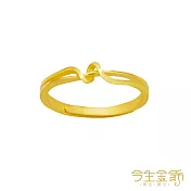 今生金飾 漣漪戒 黃金戒指