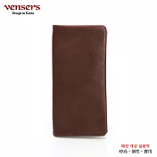 【vensers】牛皮潮流個性皮夾(TJ805301咖啡長夾)