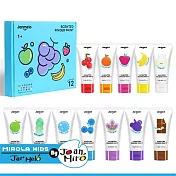 【JarMelo 原創美玩】香氛易洗手指畫顏料(12色) JA96161