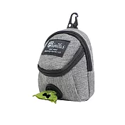 【野一夏】多功能可掛式寵物便袋收納包-贈狗便袋 -灰色