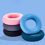 JIAGO 矽膠雙強度握力圈-2入組 黑色70-80磅