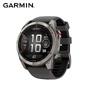 GARMIN Fenix 8 Pro AMOLED 全方位戶外進階GPS智慧腕錶 51mm  炭灰色
