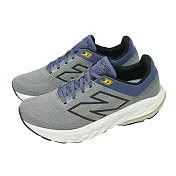 New Balance 慢跑鞋 Fresh Foam X 860 V14 2E 寬楦 男鞋 石板灰 夢境 緩衝 運動鞋 NB M86014D-2E 25cm GREY/PURPLE