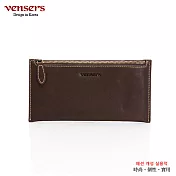 【vensers】牛皮潮流個性皮夾(TJ820901咖啡長夾)