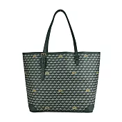 Faure Le Page Daily Battle32 經典logo開放托特包- 綠