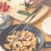 炙趣韓式不鏽鋼料理夾-28cm-6支