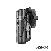 ASPOR 多功能Mini磁吸藍芽自拍棒 可延長防抖四腳架(S17) 黑色