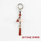 石頭記-天然石開運吊飾-珠圓玉潤(3款式選) A-紅瑪瑙