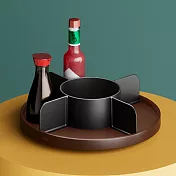 《Umbra》Bellwood轉盤式置物架 - 墨黑