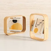 《Umbra》Bellwood木紋旋轉相框 - 原木4x6吋