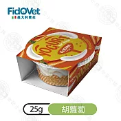 6入組 FIDOVET義大利費朵 犬用優格25g 天然水果粉 酵母MOS益生元- 胡蘿蔔25g x6入