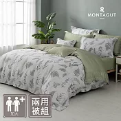 MONTAGUT-60支300織紗萊賽爾纖維-天絲兩用被床包組(夏日風情-加大)