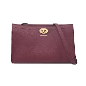 BURBERRY Cotswolds手拿/肩背包  酒紅