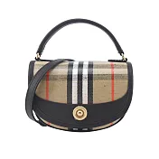BURBERRY Highlands 迷你手提/斜背包 沙色
