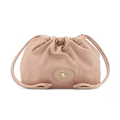 BURBERRY Horseshoe 抽繩束口收納袋 粉色