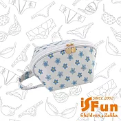 【iSFun】換洗收納 出差旅行襪子內衣立體收納袋/小號毬蘭