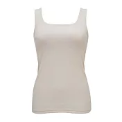 日本LECIEN 速乾罩杯背心 Bra top 黃金比例溫柔平縫真正舒適-13772256 M 夏洛特米色