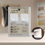 日本製伸縮桿壁面保護置放墊-2入x3組